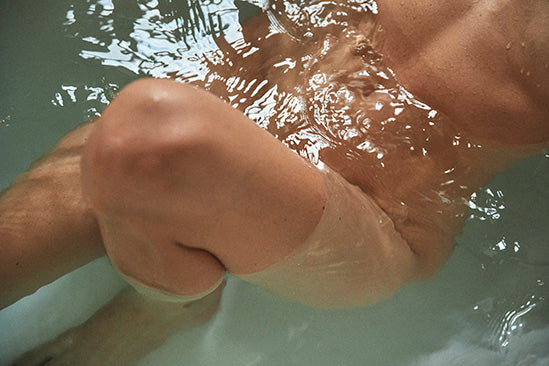 naked woman in water